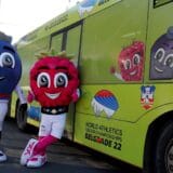 Autobusi u bojama Svetskog dvoranskog atletskog prvenstva pozivaju na događaj od 18. do 20. marta 10