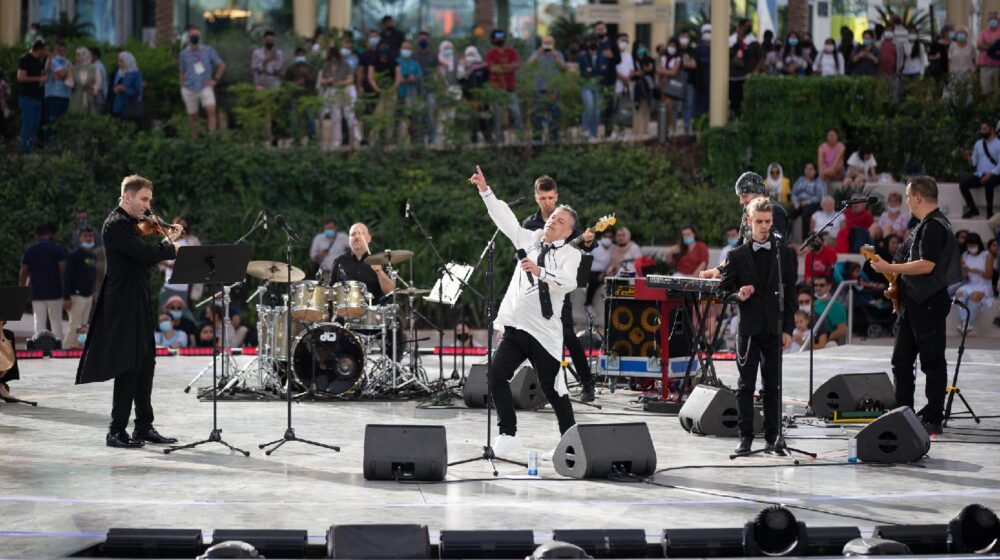 Na izložbi Expo 2020 u Dubaiu, zajedno nastupili Milenković i Karajlić 1