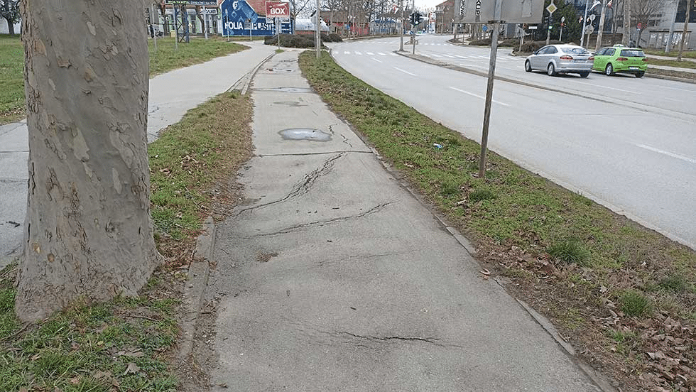 Biciklističke staze u Zrenjaninu u lošem stanju 1