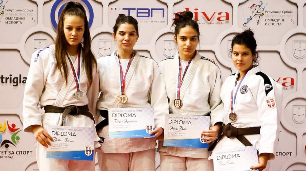 Dunja i Milan prvaci Srbije u džudou 1