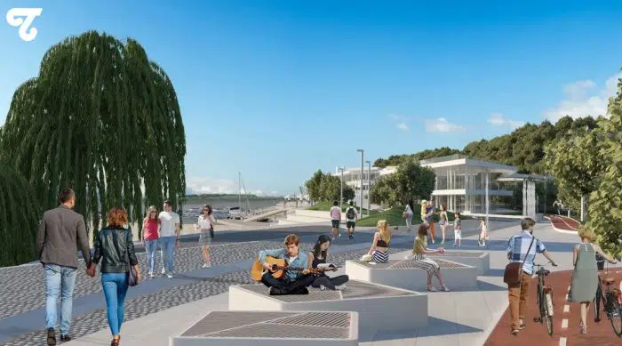 Obala u Zemunu pratiće način meandriranja Dunava, dominantan kamen 2