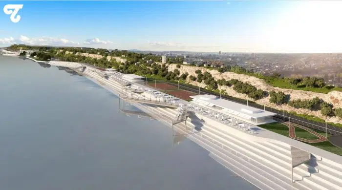 Obala u Zemunu pratiće način meandriranja Dunava, dominantan kamen 3