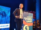 foto, miroslav aleksic, predizborna konvencija 2022 Ujedinjeni za pobedu Srbije počeli večeras kampanju iz Niša 4