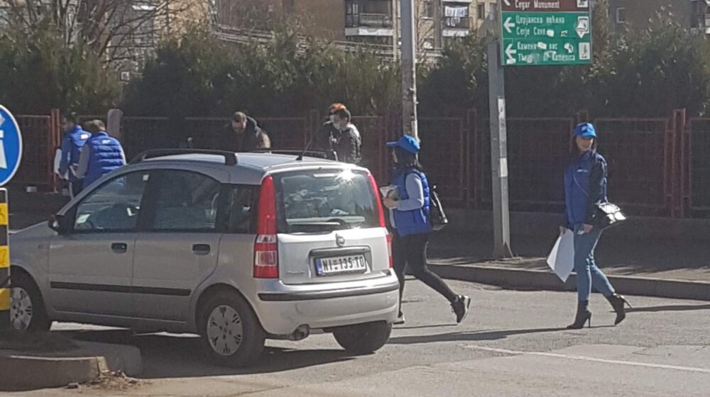 Niš: Naprednjaci u okviru izborne kampanje ometali saobraćaj 1