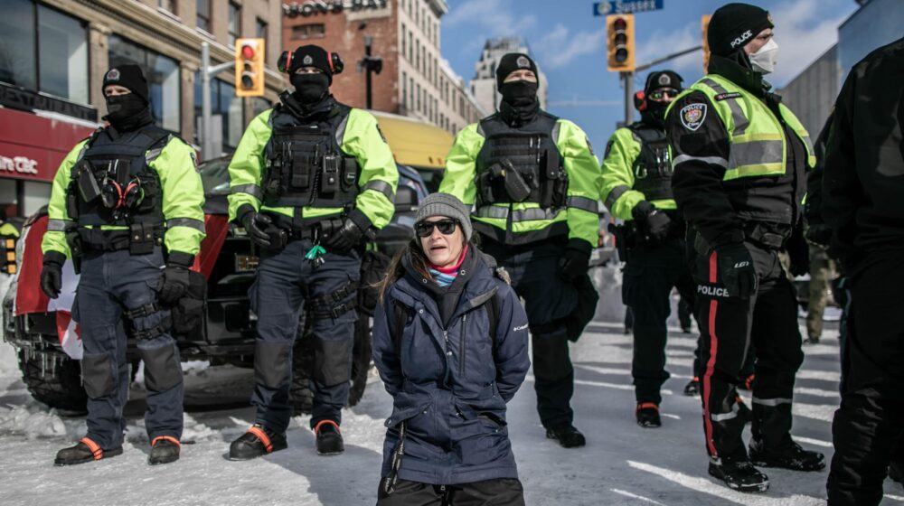 Kanadska policija razbila demonstracije ispred Parlamenta, uhapšeno 47 demonstranta 1