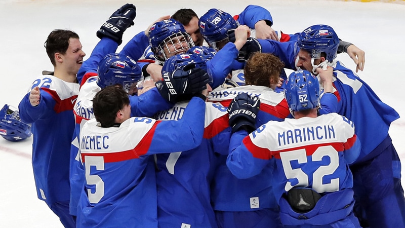 Hokejaši Slovačke osvojili bronzu na ZOI 1