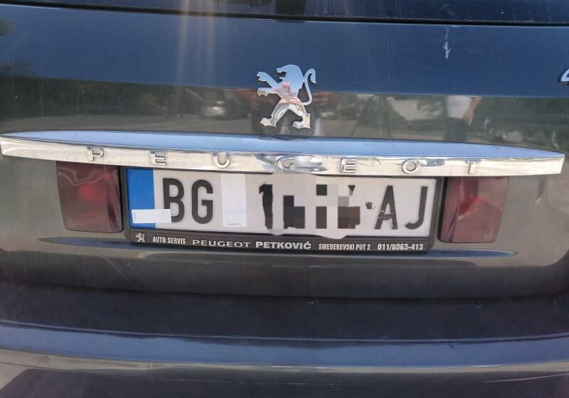 Za mesec dana na Kosovu preregistrovano devet vozila sa srpskih na RKS tablice 1
