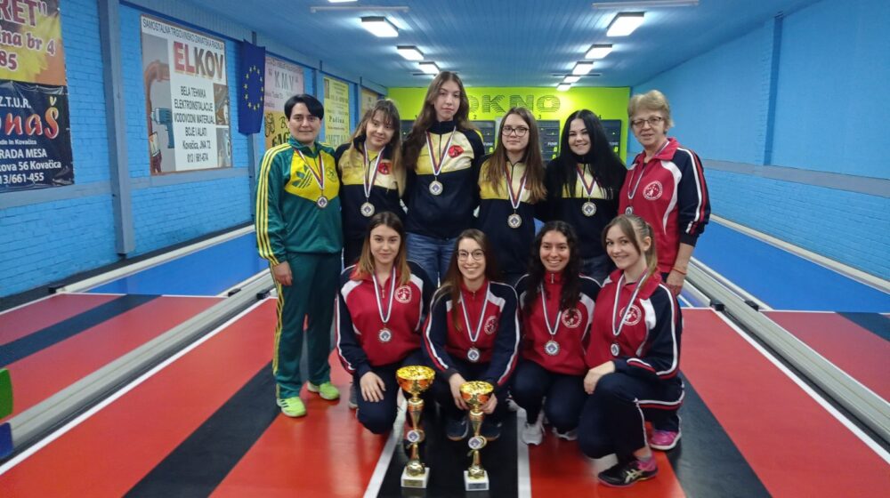 Zrenjaninske kuglašice najbolje juniorke Srbije 1