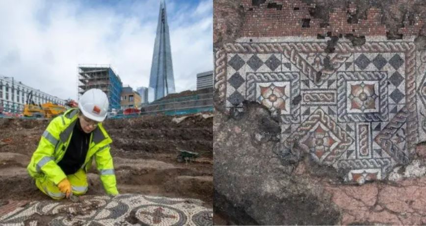U Londonu otkriven rimski mozaik star dva milenijuma 1