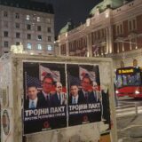 Aktivisti Oslobođenja oblepili centar Beograda plakatima protiv Vučića, Lajčaka, Eskobara i Šmita 10