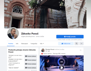 Zdravko Ponoš Fejsbuk