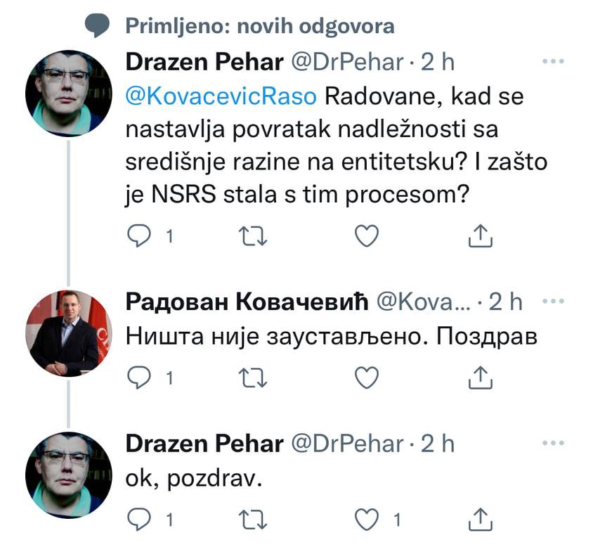 Iz Dodikovog kabineta prizivaju sukobe 2 Iz Dodikovog kabineta prizivaju sukobe 2