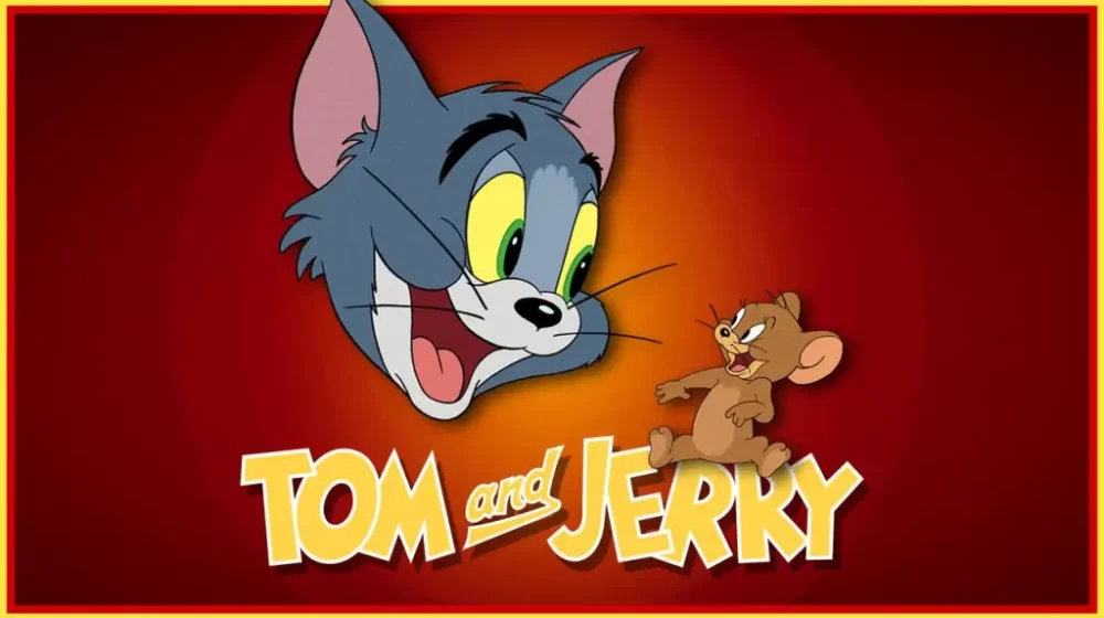 Tom i Džeri se zvali Džasper i Džinks u prvom crtaću "Maca dobija šut kartu" 1