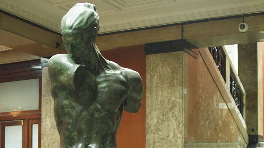 Narodni muzej: Skulptura nije planirana za novu stalnu postavku, "Obilić" ostaje u zgradi BIA 1