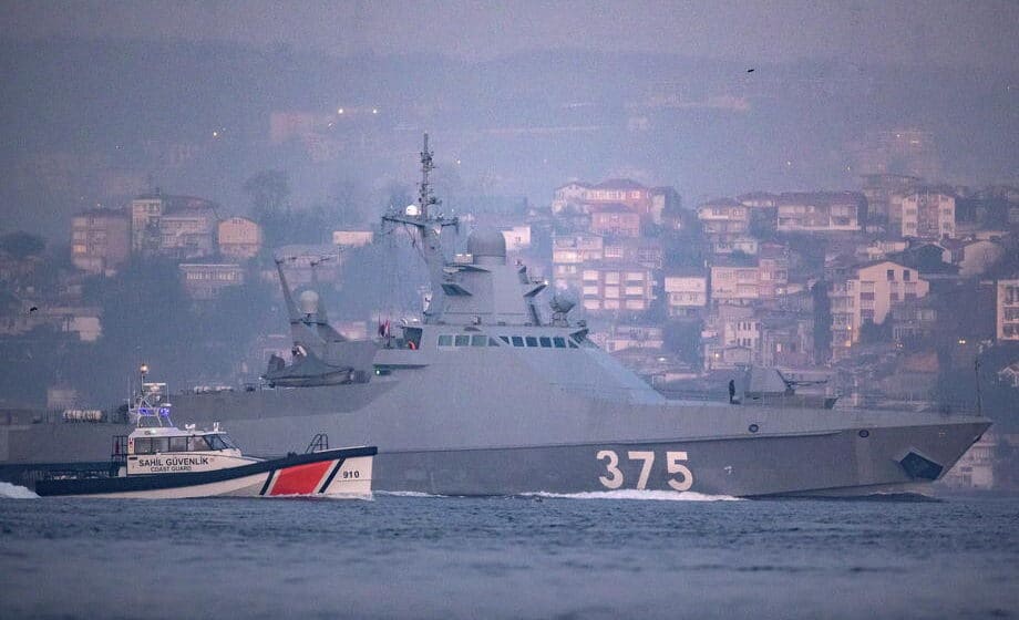 ruski vojni brod crno more