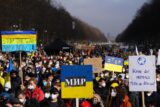 People protest for peace in Ukraine BLOG UŽIVO: Četvrti dan ruske agresije na Ukrajinu 4