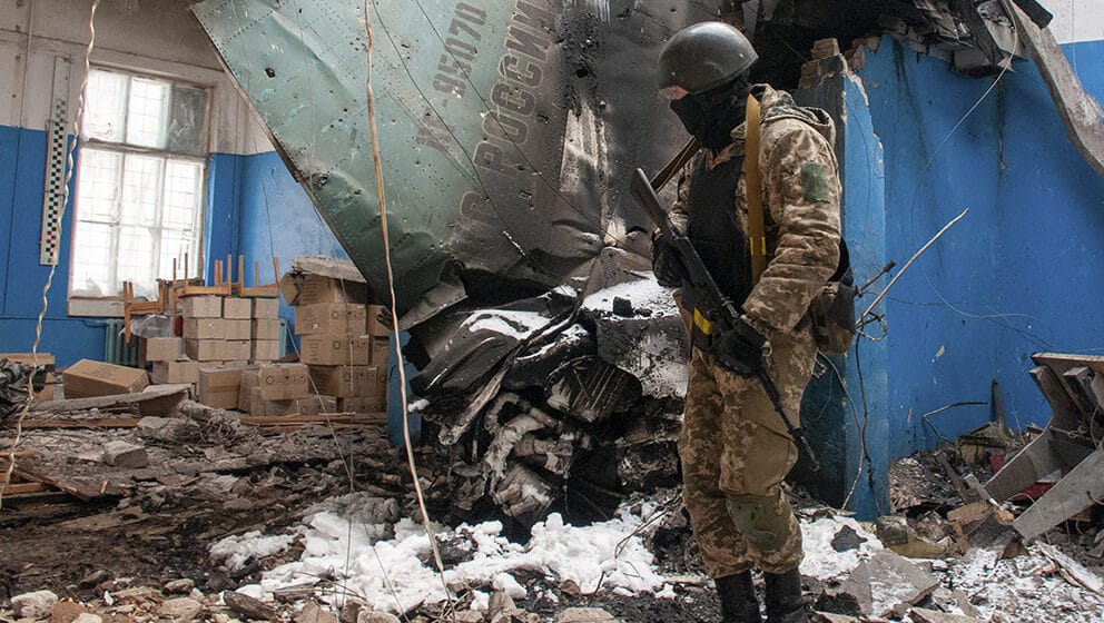 Srušio se ruski vojni avion u regionu Brjansk na granici s Ukrajinom 1