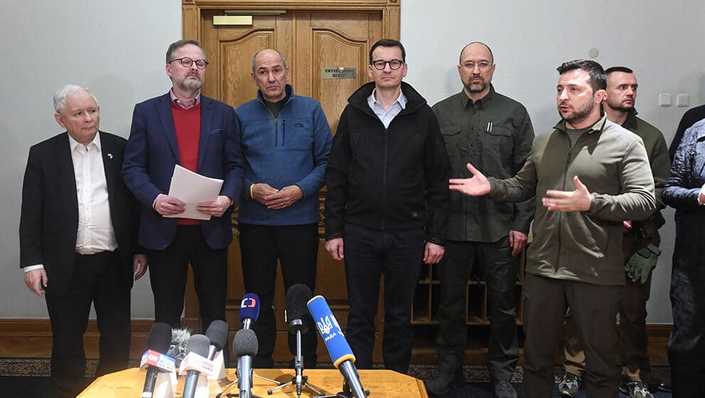 Premijeri Poljske, Češke i Slovenije pripremili plan od 10 koraka da zaustave rat u Ukrajini 1