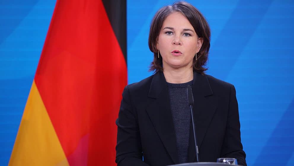 Analena Berbok u Beogradu o Ukrajini 1