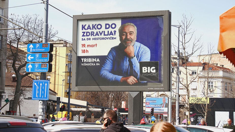 Qual è il segreto del cartellone di Branimir Nestorovic: Belgrado è invasa da controverse pubblicità di medici – Società