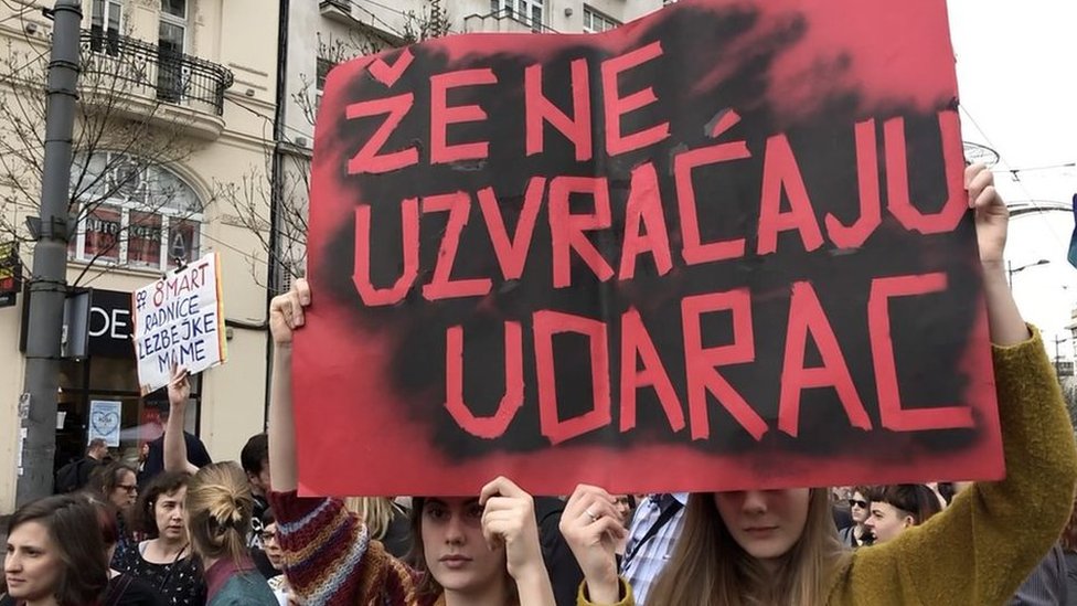 Međunarodni dan žena i Srbija: Godina kada su žene progovorile 1 8. mart, protest