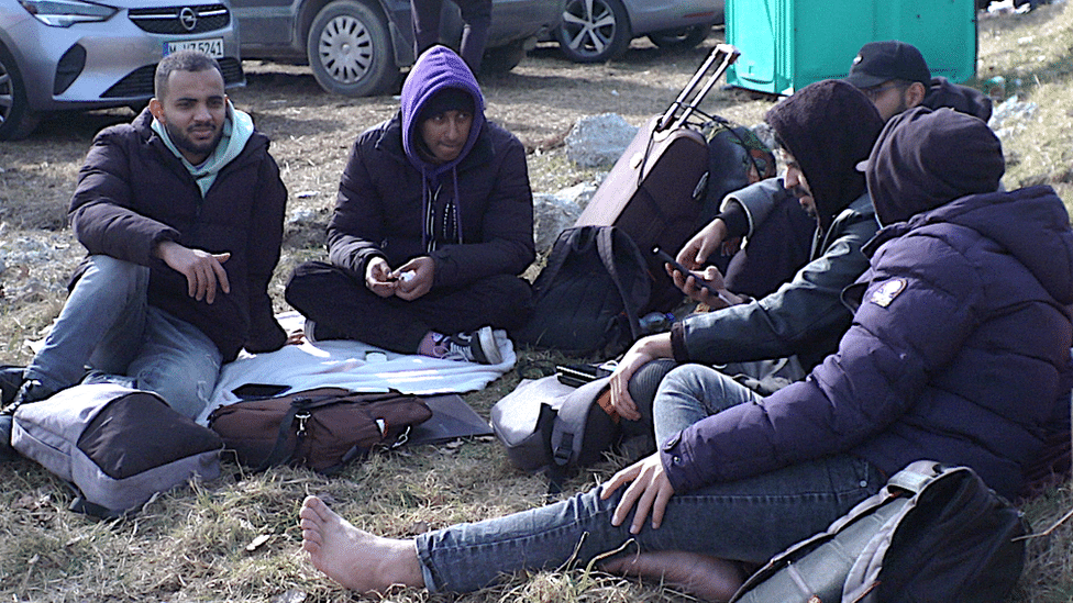 Ukrajina i Rusija: „Žene i deca su se našli u haosu rata" - izbeglice masovno pristižu u Poljsku 5 Grupa studenata iz Jemena na granici