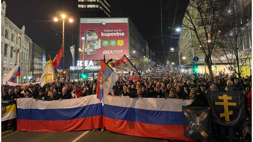 Rusija i Ukrajina: „Rusi, idite kući": Protest Ukrajinaca u okupiranom Hersonu 2 skup