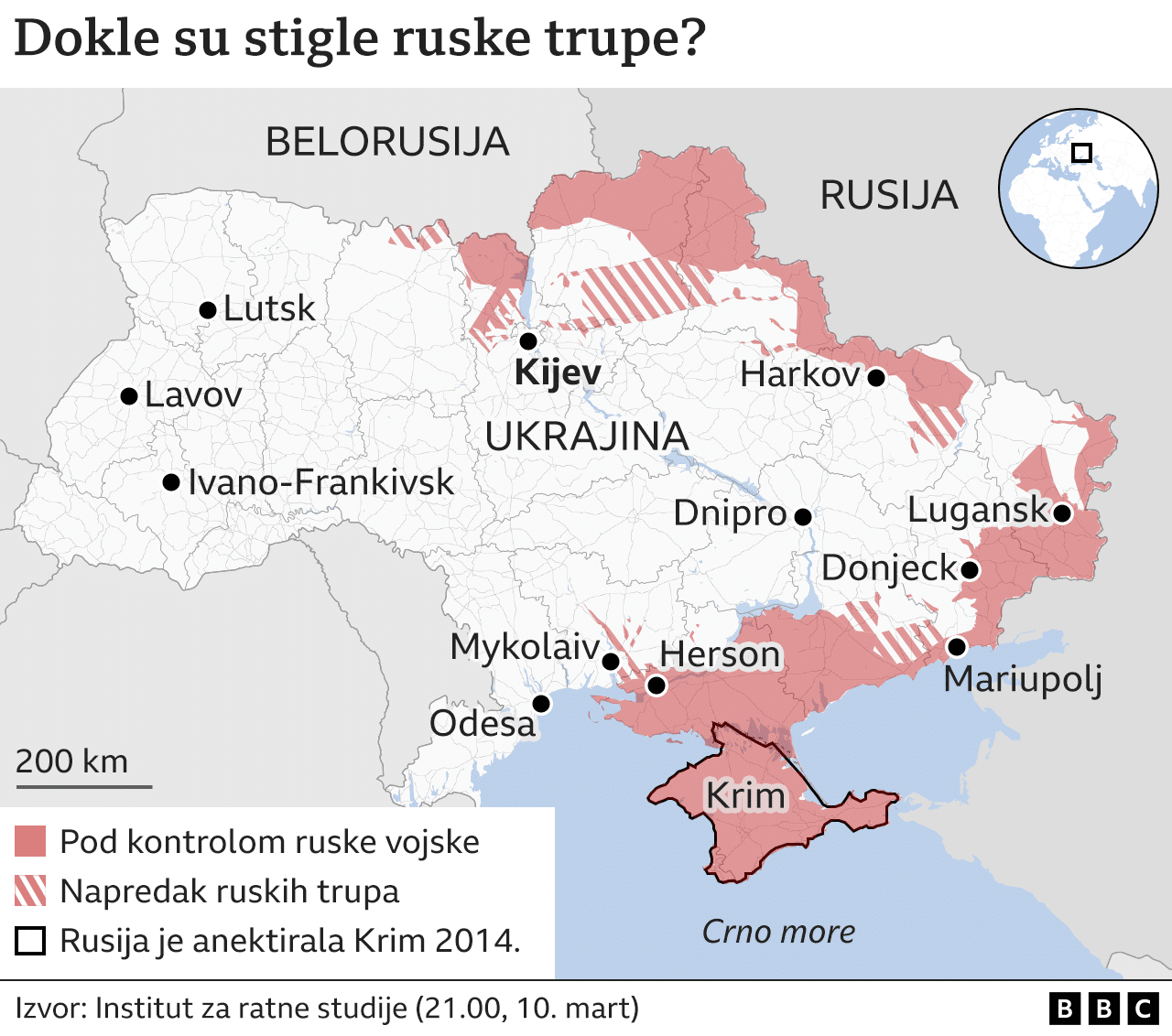 Rusija i Ukrajina: „Ako padne Harkov, pašće i cela Ukrajina" 6 ruska vojska