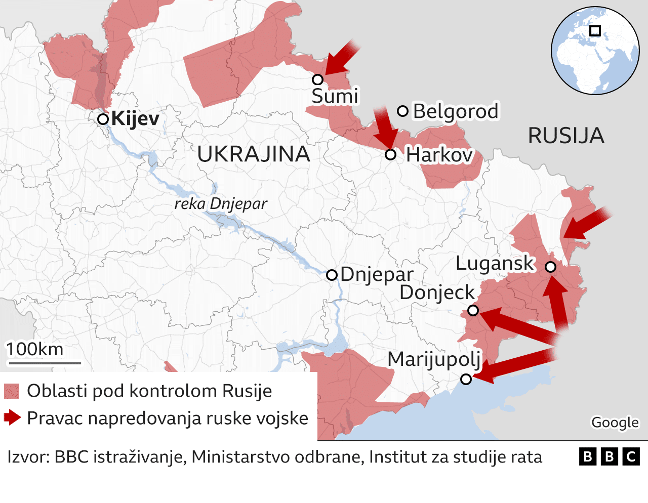 Ukrajina, Rusija, rat u Ukrajini, ruska invazija