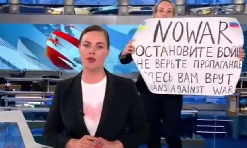 Voditeljka prekinute emisije na ruskoj TV je državljanka Crne Gore 1
