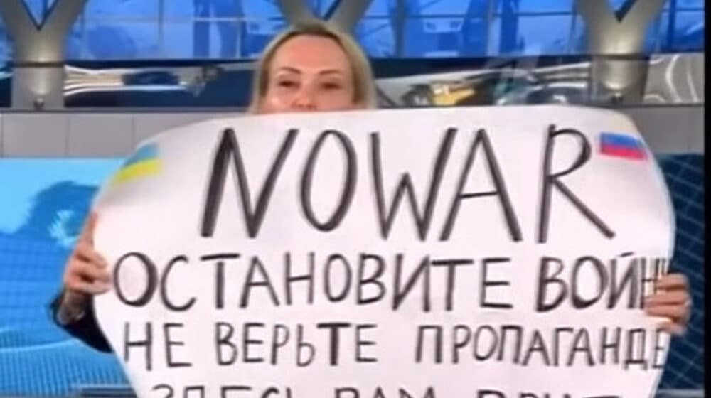 Marina Ovsijanikova: Hrabra novinarka protiv rata 1
