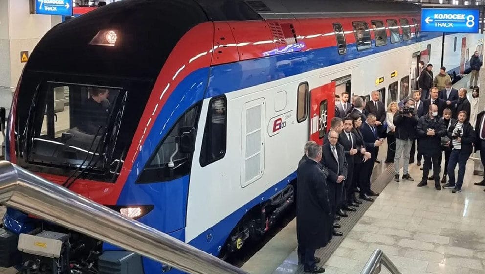 Novi Štadler voz na liniji Beograd-Užice 1