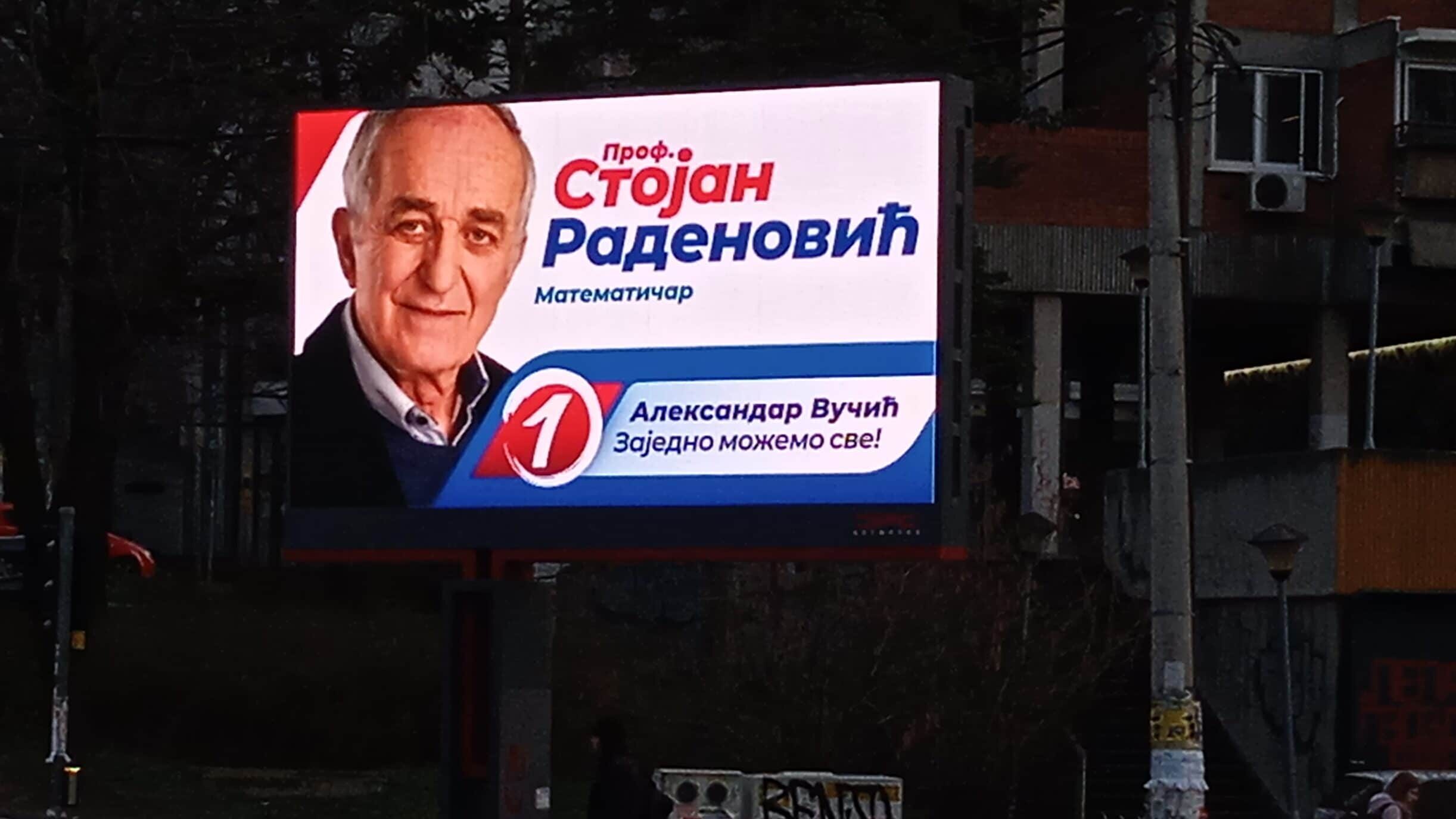 "Stojane, zbog političara kao što si ti...": Vladimir Obradović uputio otvoreno pismo matematičaru i poslaniku SNS Stojanu Radenoviću 2