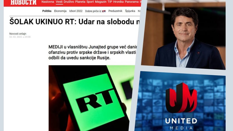Novi napad na United Group: Da li je Šolak ukinuo RT i na Telekomu? 1