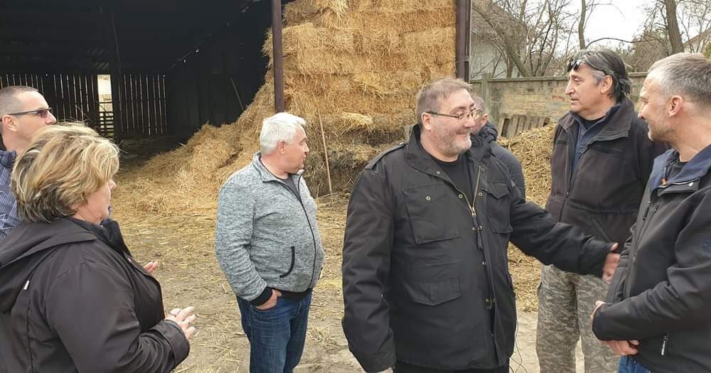 Dejan Bulatović obišao poljoprivrednike Aradca, kod Zrenjanina 1