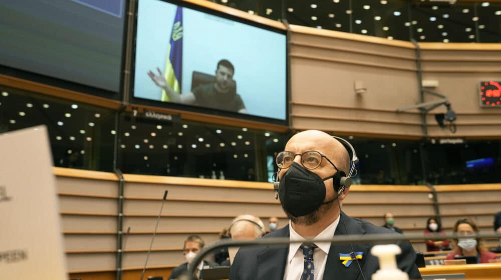 Mišel: EU će ozbiljno razmotriti zahtev Ukrajine za članstvo 1