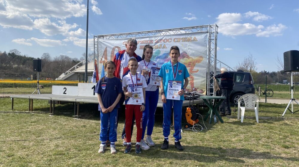Atletičarima "Užica" šest medalja na dva krosa 1