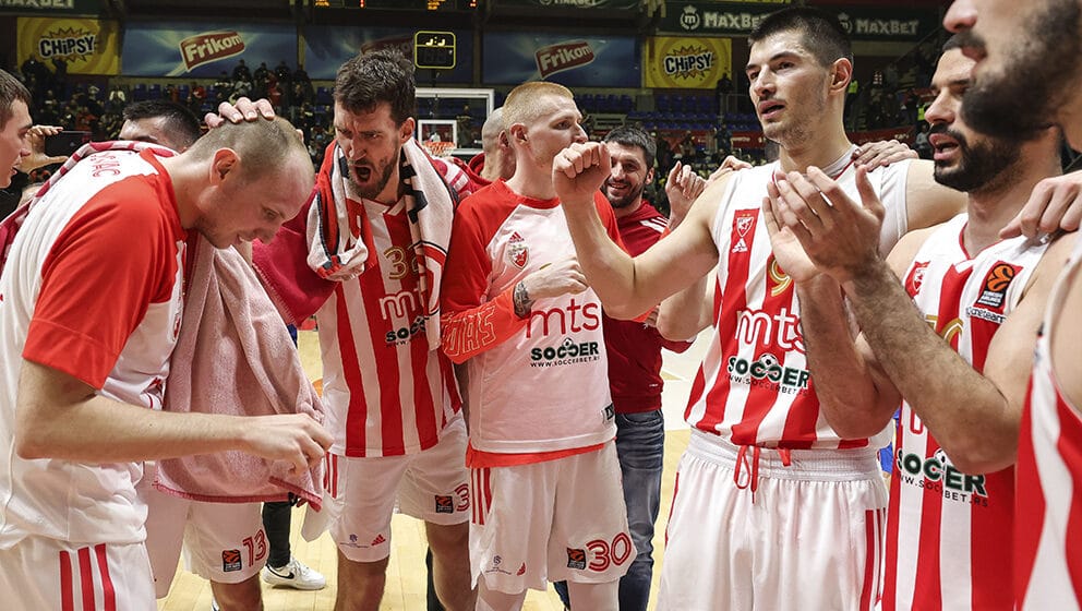Crvena zvezda ubedljivom pobedom nad Igokeom završila regularni deo ABA lige 1