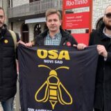 Novi Sad: Podneta krivična prijava protiv osobe koja je pretila aktivistima OSA-e 14