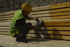 Novi Pazar: Radovi na letnjoj pozornici se privode kraju 5