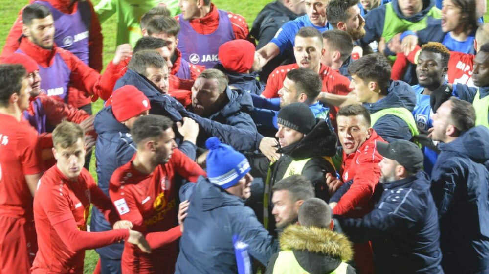 Sukob na utakmici Novi Pazar Radničk 1923.i 1