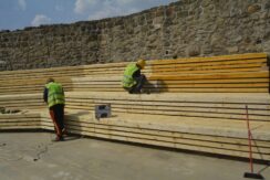 Novi Pazar: Radovi na letnjoj pozornici se privode kraju 4