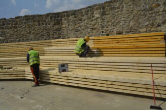 Novi Pazar: Radovi na letnjoj pozornici se privode kraju 1