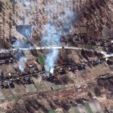 Satelitski snimci: Ruski konvoj od 64 kilometra se približava Kijevu (FOTO) 5 Satelitski snimci: Ruski konvoj od 64 kilometra se približava Kijevu (FOTO) 5