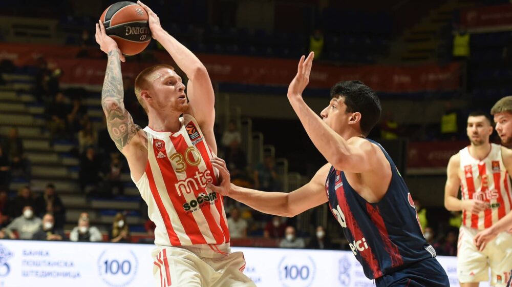 Crvena zvezda u Beogradu pobedila Baskoniju 1