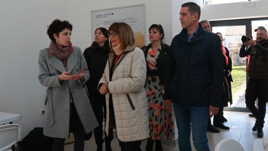 Kikinda: Poseta ministarke kulture i informisanja Maje Gojković 1