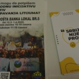 U Vranju počelo prikupljanje potpisa za zabranu iskopavanja bora i litijuma u Srbiji 11