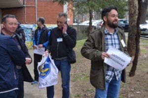 Protest dela prosvetara u Vranju "Zaokružimo obrazovanje", skraćenje časova u desetak škola 2