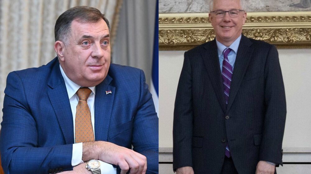 Dodik se sastao sa američkim ambasadorom u BiH 1