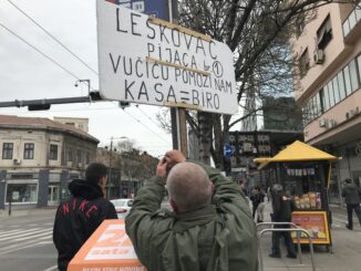 Protest pijačnih prodavaca: Okupljanje okončano nakon predaje zahteva 2